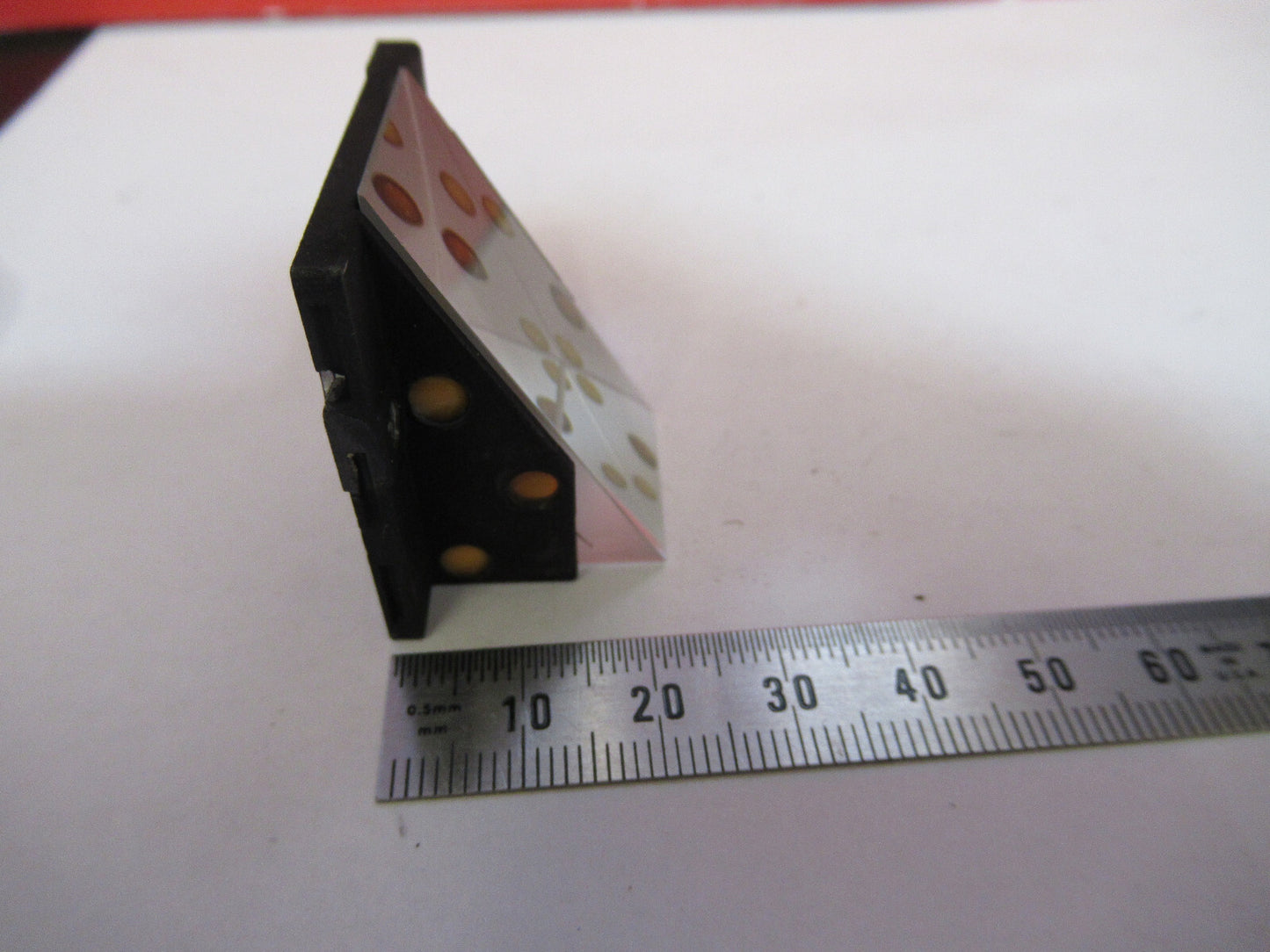 LEITZ WETZLAR GERMANY HEAD PRISM OPTICS OPTICAL MICROSCOPE PART AS PIC S4-B-87