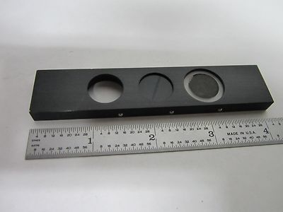 Microscope Part Slide Filter Optics AS IS