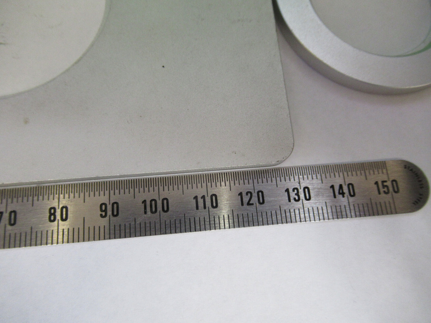 Nikon Japan Metal Stage Table Rare Microscope Part