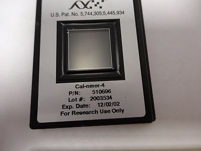 OPTICAL DNA ARRAY STANDARD AFFYMETRIX CAL-NMER-4 LASER OPTICS AS IS BIN#TA-1-1-O