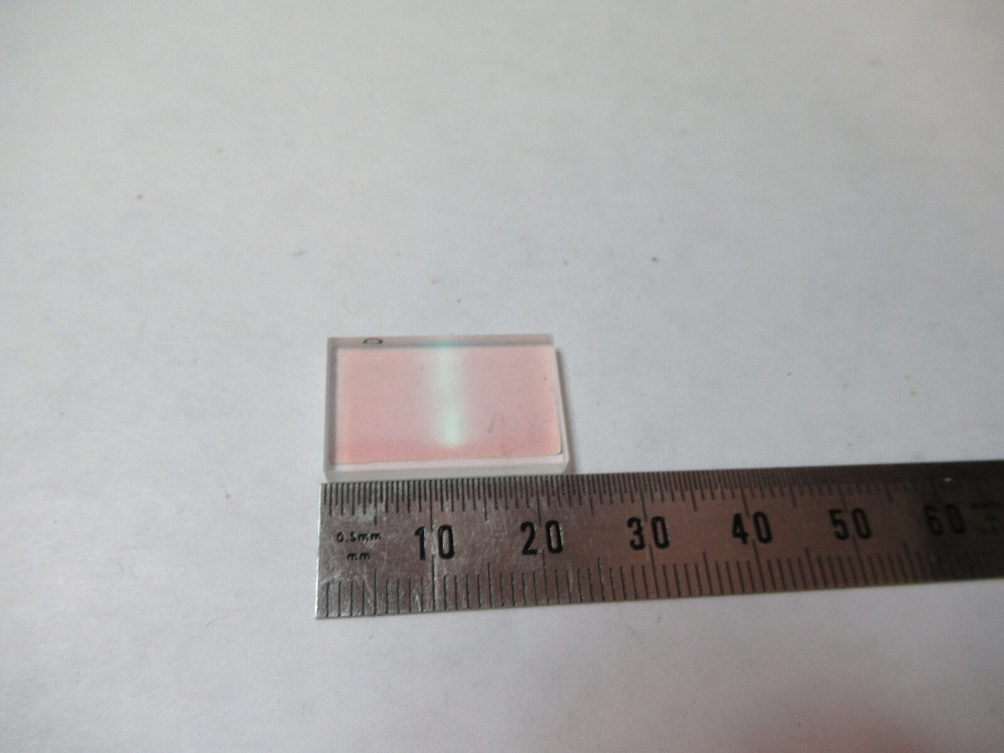 OPTICAL COATED BK7 GLASS PLATE FILTER PRO LASER OPTICS AS PICTURED X6-A-134