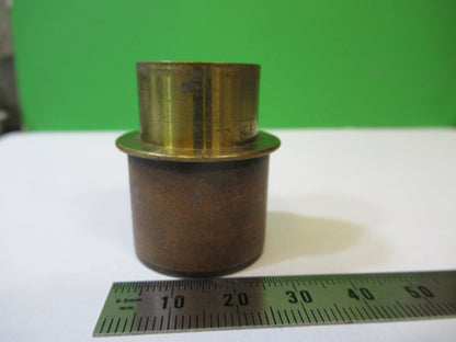 Antique Brass Bausch & Lomb Mid Piece Ocular Microscope Part