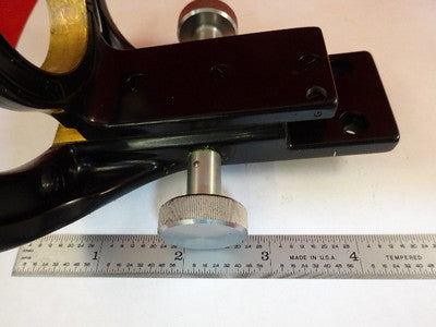 Microscope Part Wild Swiss M20 Brass Condenser Holder