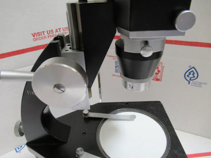 BECK KASSEL VINTAGE GERMANY CBS STEREO OPTICS MICROSCOPE AS PICTURED LOB