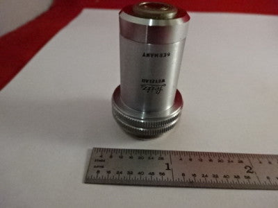 LEITZ GERMANY OBJECTIVE 10X 170/- OPTICAL MICROSCOPE PART OPTICS AS IS &2-A-12