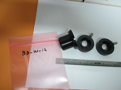 lot 3 ea MICROSCOPE OLYMPUS OBJECTIVE PARTS DIC OPTICS NOMARSKI BIN#B3-W-12