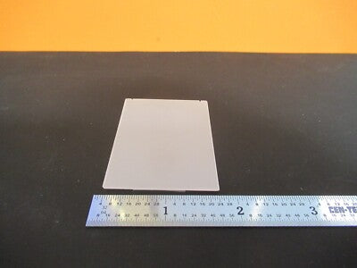 QUARTZ PLATE SINGLE CRYSTAL X-CUT PIEZOELECTRIC BLANK AS PICTURED &3K-A-97