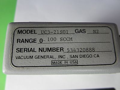 VACUUM GENERAL ULTRAFLOW VALVE GAS 500 PSI SEMICONDUCTOR NANOLAB BIN #34