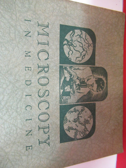 Medicine Booklet 1937 Antique Microscope Part