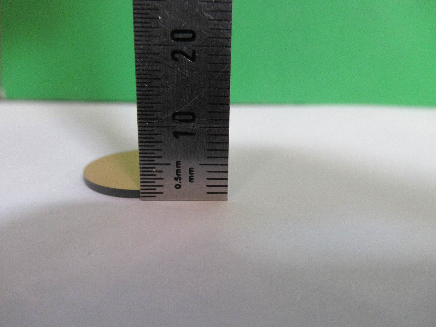 Blank Piezoelectric Quartz Crystal X-cut Gold Plated Piezo Sensor