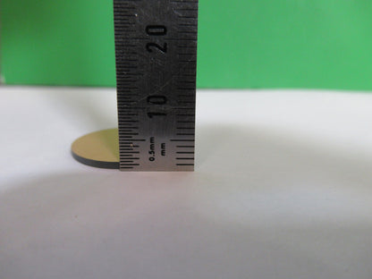 Blank Piezoelectric Quartz Crystal X-cut Gold Plated Piezo Sensor