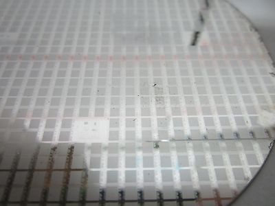 SEMICONDUCTOR WAFER  SILICON WITH COMPONENTS AS IS  BIN#A1-E-2