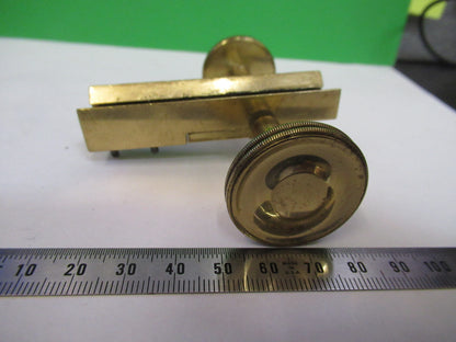 Bausch & Lomb Antique Brass Tubus Holder Microscope Part