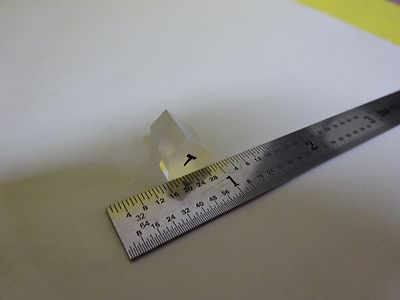 OPTICAL GLASS PRISM LASER OPTICS AS IS BIN#4V-FL-42