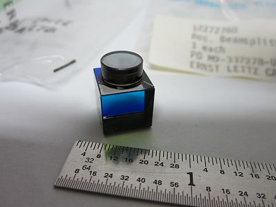 OPTICAL MICROSCOPE PART LEITZ BEAM SPLITTER NICE OPTICS  BIN#3K-P-8