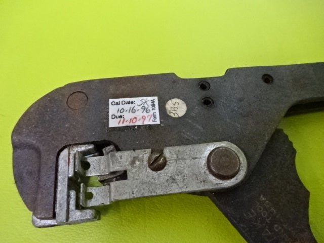 FOR PARTS SHURE STAKE CRIMPING TOOL [rusty] AS IS #TA-3-2