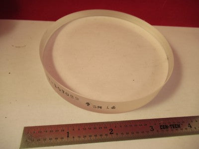 Optical Flat Fused silica 4" Diameter Zygo 1/10 Wave Pro Laser Optics
