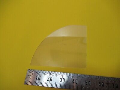 SAPPHIRE WAFER SINGLE CRYSTAL QUADRANT PIECE ALUMINUM OXIDE AS PICTURED 18-A-61