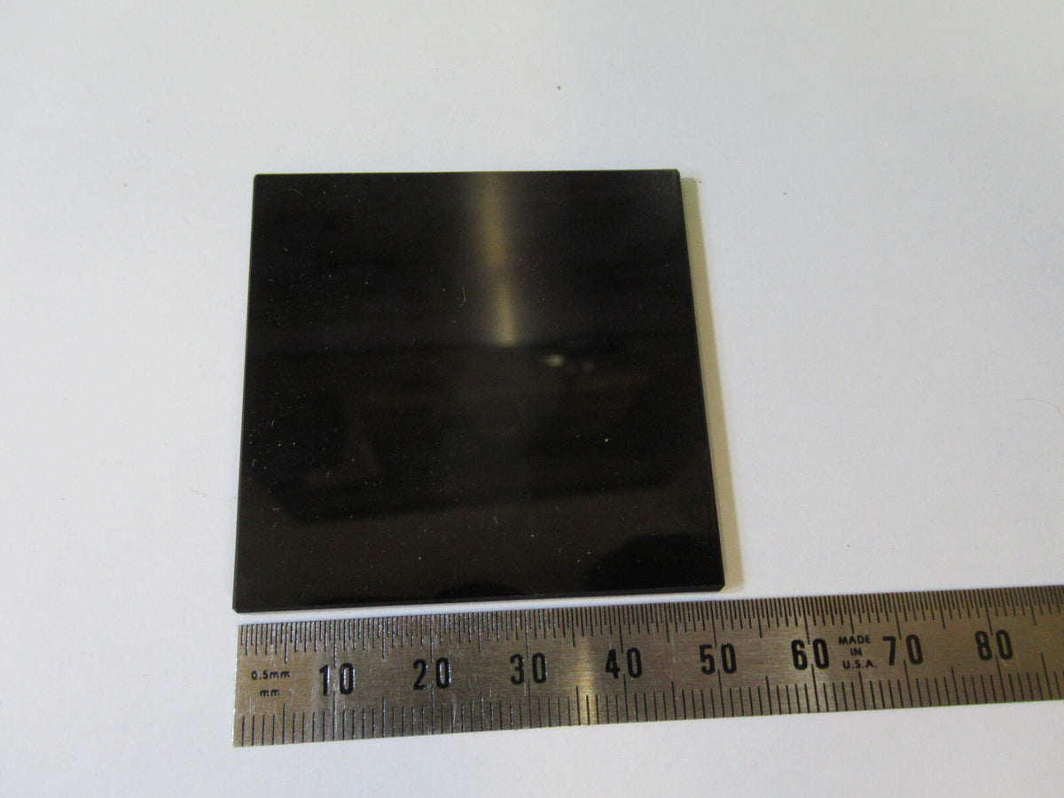 Optical Square Opaque Glass Blank or very dark Optics