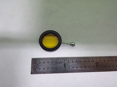 Microscope Part Mounted Yellow Filter Optics
