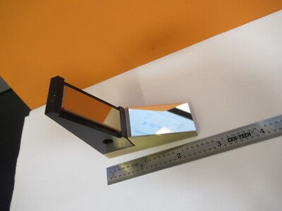 OPTICAL II-IV INFRARED GOLD PLATED MIRROR LASER OPTICS AS PICTURED &8C-A-55
