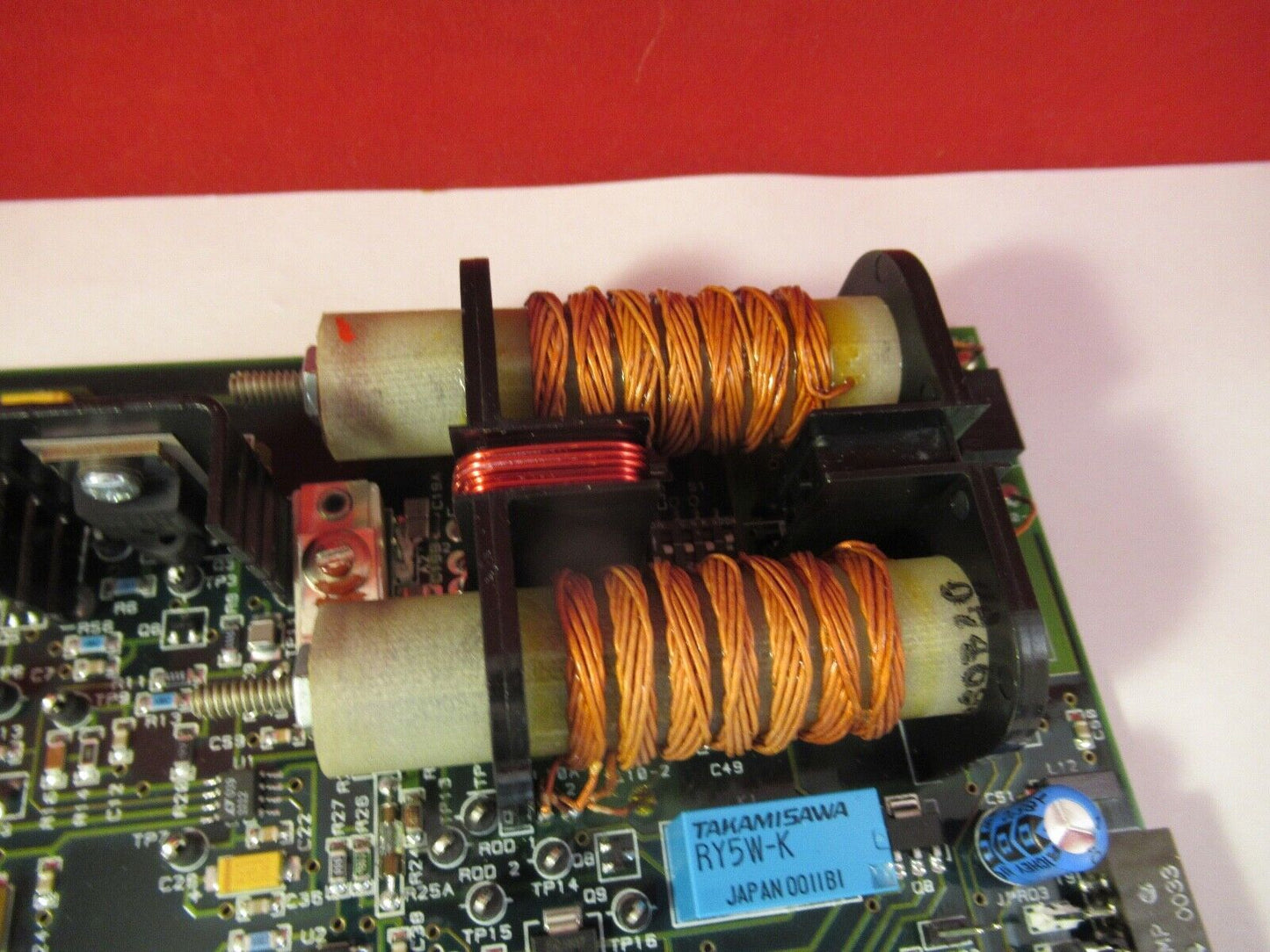 RGA RESIDUAL GAS ELECTRONIC BOARD LEYBOLD INFICON 911-1042G AS PICTURED &10-A-69