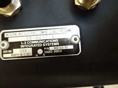L-3 COMMUNICATIONS SWITCHING ELECTRONIC COMMAND SB-4417/A RF AIRCRAFT PART #TE-4