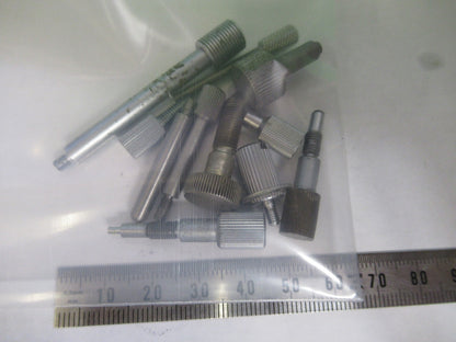 OLYMPUS JAPAN LOT SCREWS MICROSCOPE PART AS PICTURED AS PICTURED W3-C-36