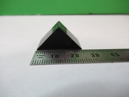 OPTICAL PRISM GLASS OPTICS  MICROSCOPE PART AS PICTURED T5-A-92