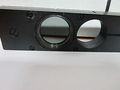 MICROSCOPE PART POLARIZER SLIDE GERMANY 513650 OPTICS BIN#B1-R-11