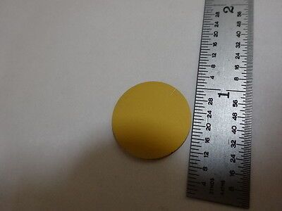 BLANK PIEZOELECTRIC QUARTZ CRYSTAL X-CUT GOLD PLATED PIEZO SENSOR AS IS #AL-18