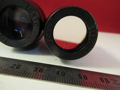 Pair Tiyoda Tokyo Eyepiece Ocular Microscope Part Optics