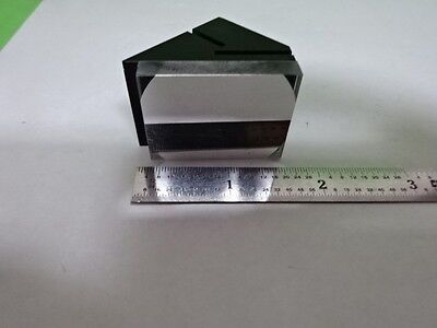MICROSCOPE PART POLYVAR REICHERT LEICA MOUNTED MIRROR OPTICS AS IS BIN#8M-D-06