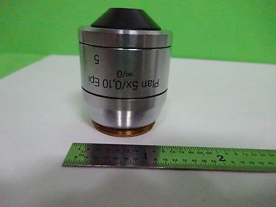 Microscope Polyvar Reichert Leica Objective Plan 5X Epi Optics