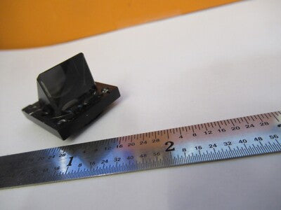 OPTICAL MOUNTED PRISM MICROSCOPE PART OPTICS AS PICTURED &50-A-62