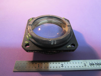 OPTICAL MIL SPEC CONVEX CONCAVE LENS MOUNTED LASER OPTICS BIN#22
