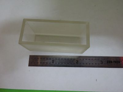CARL ZEISS GERMANY SPECTRAL QUARTZ CELL SPECTROSCOPIC AS IS BIN#U3-A-19