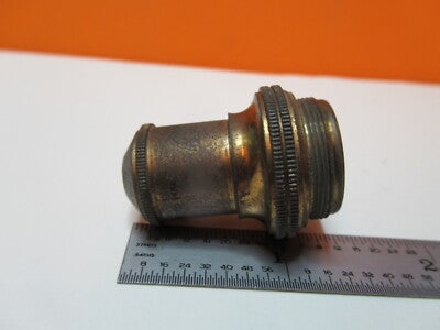 Antique Bausch & Lomb Brass Objective 2/3 Microscope Part