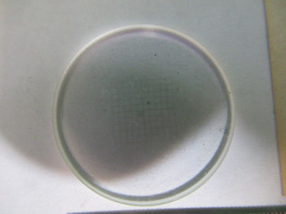 BAUSCH LOMB RETICLE GRID OPTICS MICROSCOPE PART AS PICTURED T5-A-121