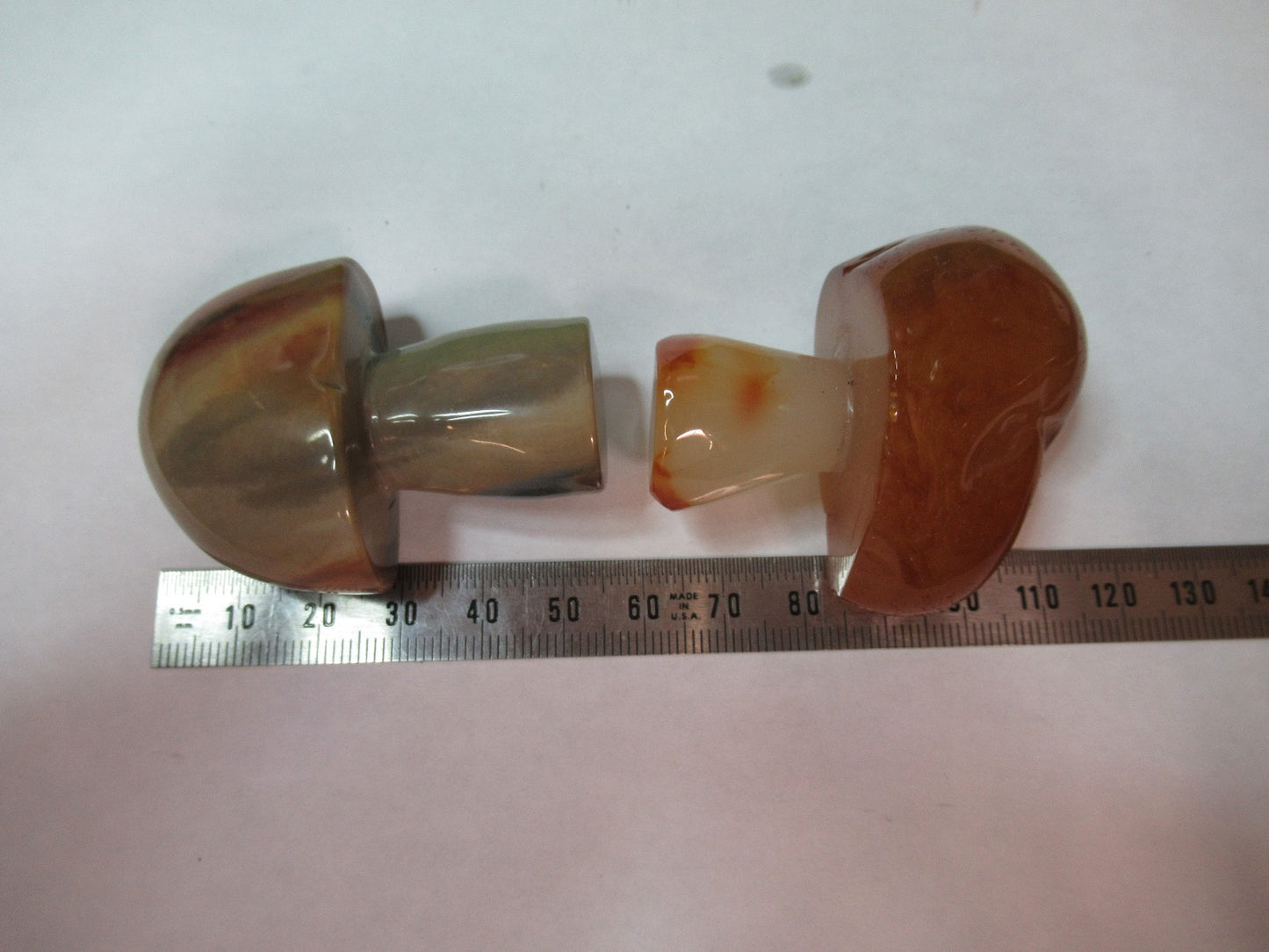 AGATE MUSHROOM SHAPE LOT MINERAL SAMPLE BEAUTIFUL SPECIMEN AS PICTURED T7-FD-81