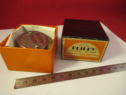 Vintage 1940's Quartz Crystal Bliley Electric Co. LD2 Frequency 7097 Kc + Box