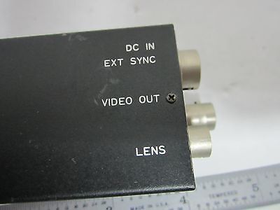 MICROSCOPE INSPECTION VIDEO CAMERA CCD PULNIX TM-540 OPTICS AS IS BIN#N4-17