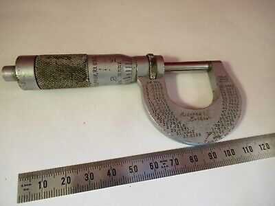 BROWN & SHARPE MICROMETER METROLOGY MACHINE SHOP TOOL AS PICTURED #12-A-40