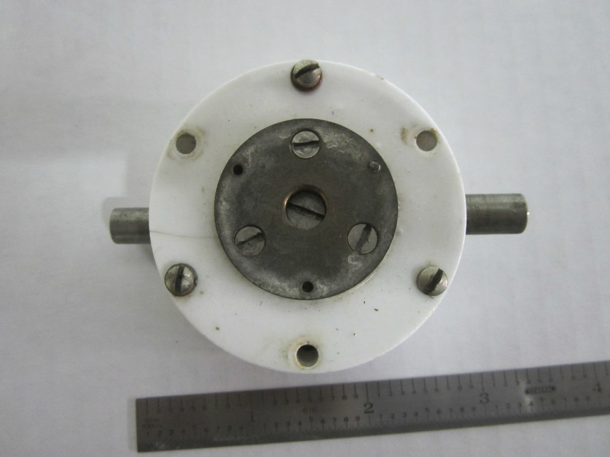 1930s ceramic holder frequency control Quartz Radio Crystal Signal Corps