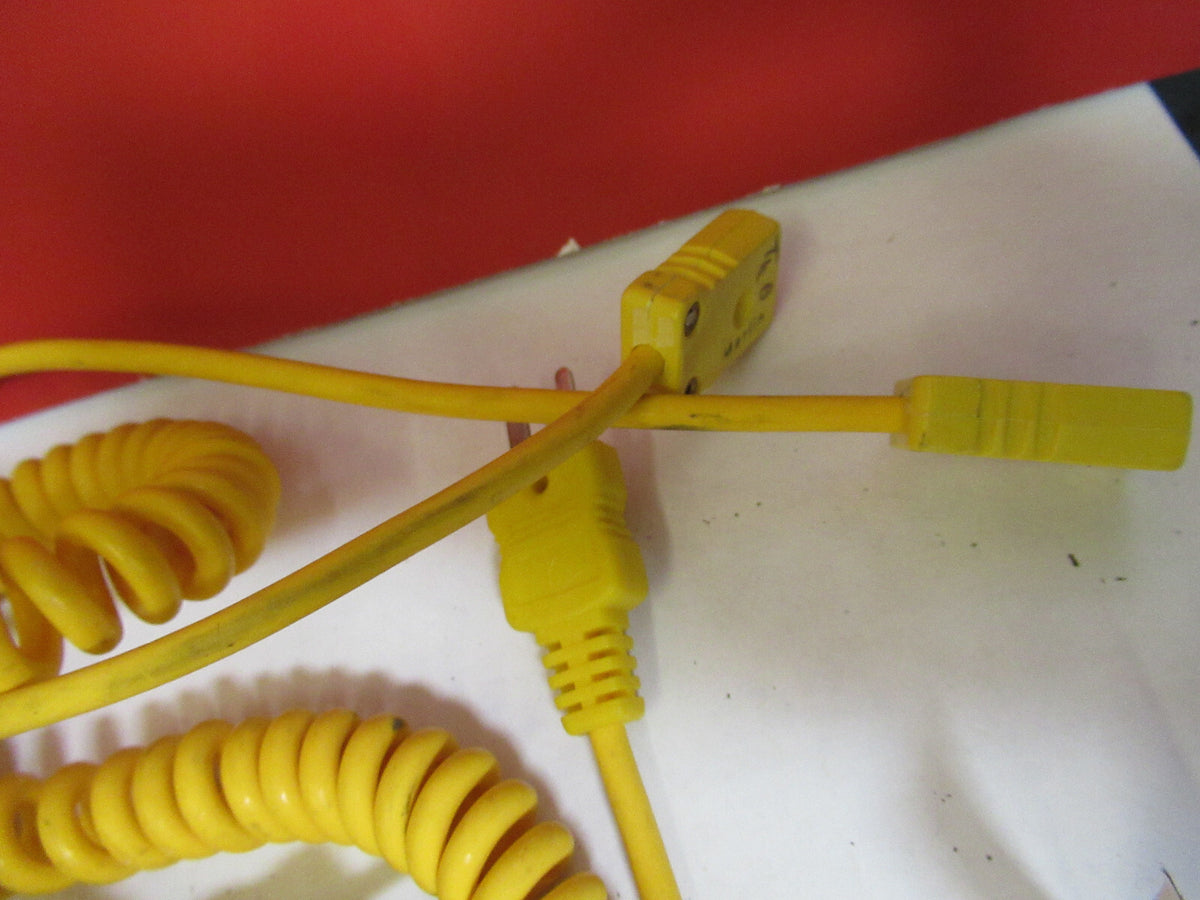 LOT 2 EA OMEGA ENGINEERING THERMOCOUPLE K TEMPERATURE SENSOR extender X8-B-26