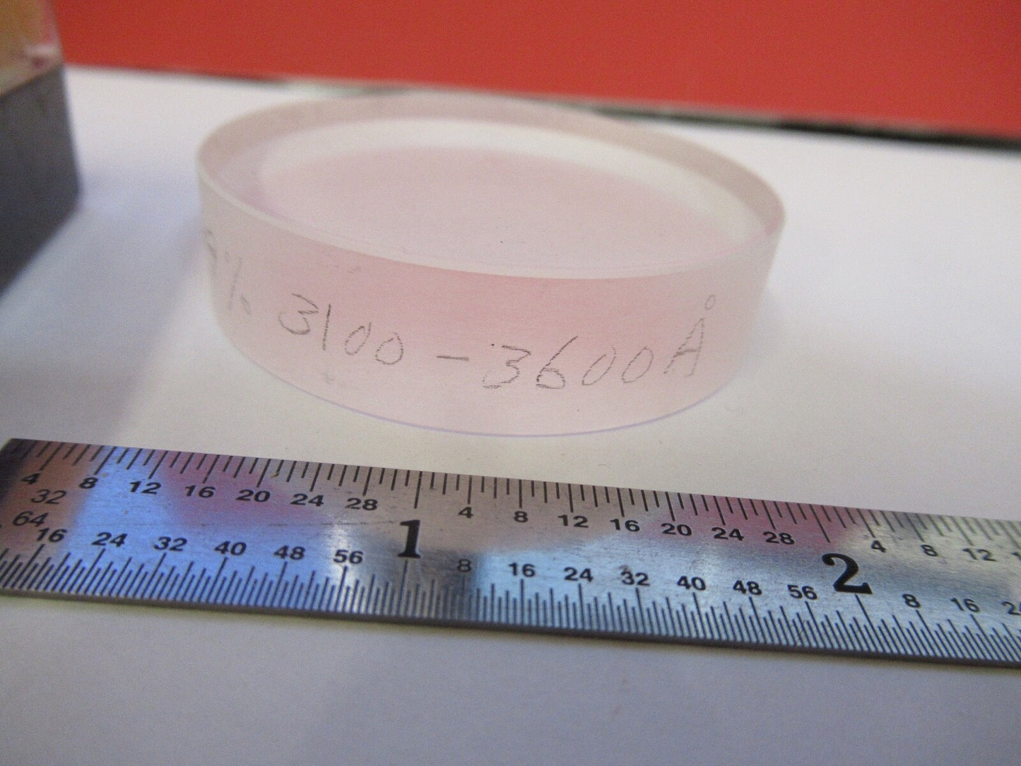 Optical Cvi 2" Dia Coated Spot Center Mask Laser Optics