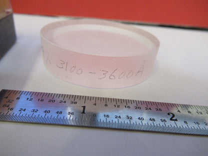 Optical Cvi 2" Dia Coated Spot Center Mask Laser Optics