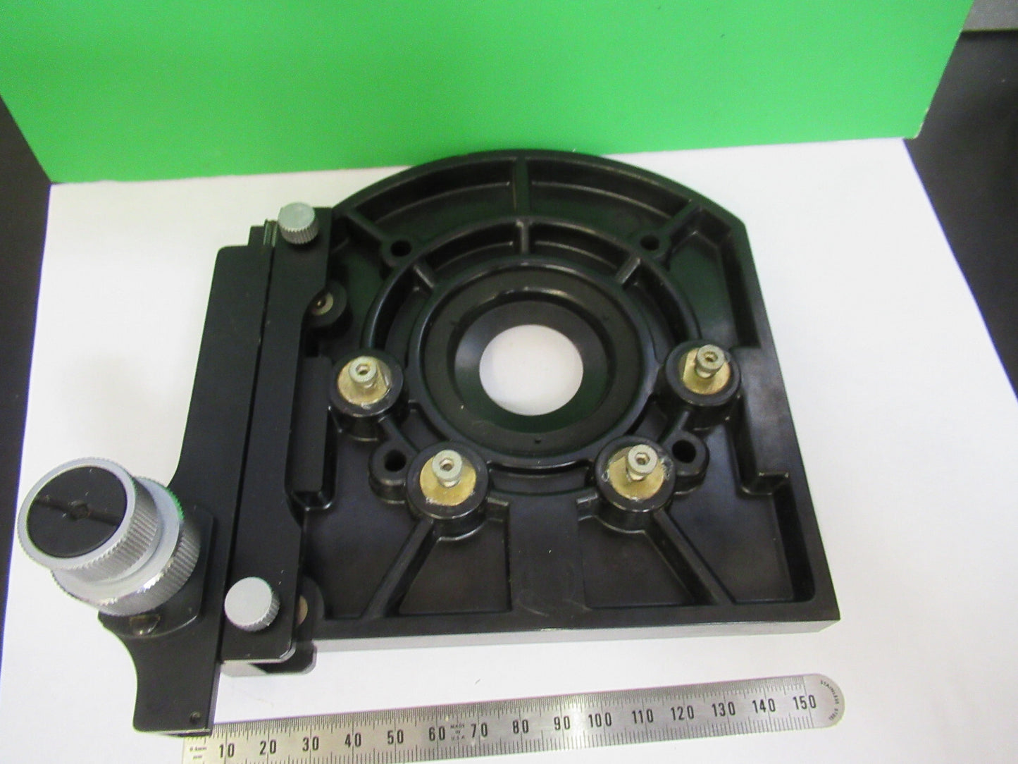 CARL ZEISS GERMANY XY STAGE TABLE MICROSCOPE PART AS PICTURED &G2-A-134
