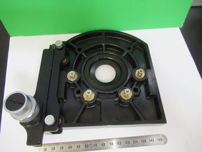 CARL ZEISS GERMANY XY STAGE TABLE MICROSCOPE PART AS PICTURED &G2-A-134