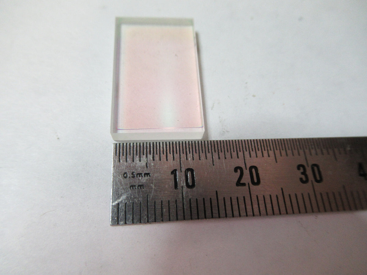 OPTICAL COATED BK7 GLASS PLATE FILTER PRO LASER OPTICS AS PICTURED X6-A-134